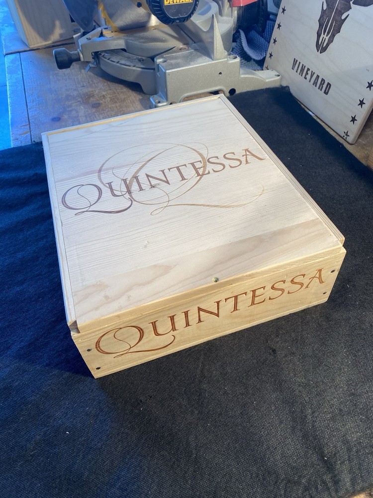 Wooden Wine Box, Napa Valley