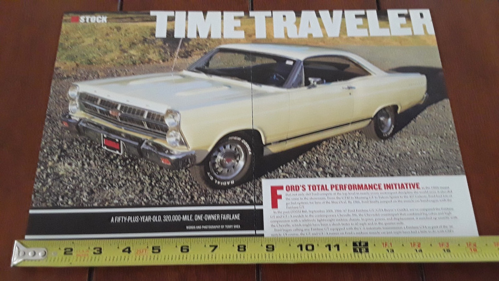 1967 FORD FAIRLANE GTA  ORIGINAL 2019 ARTICLE