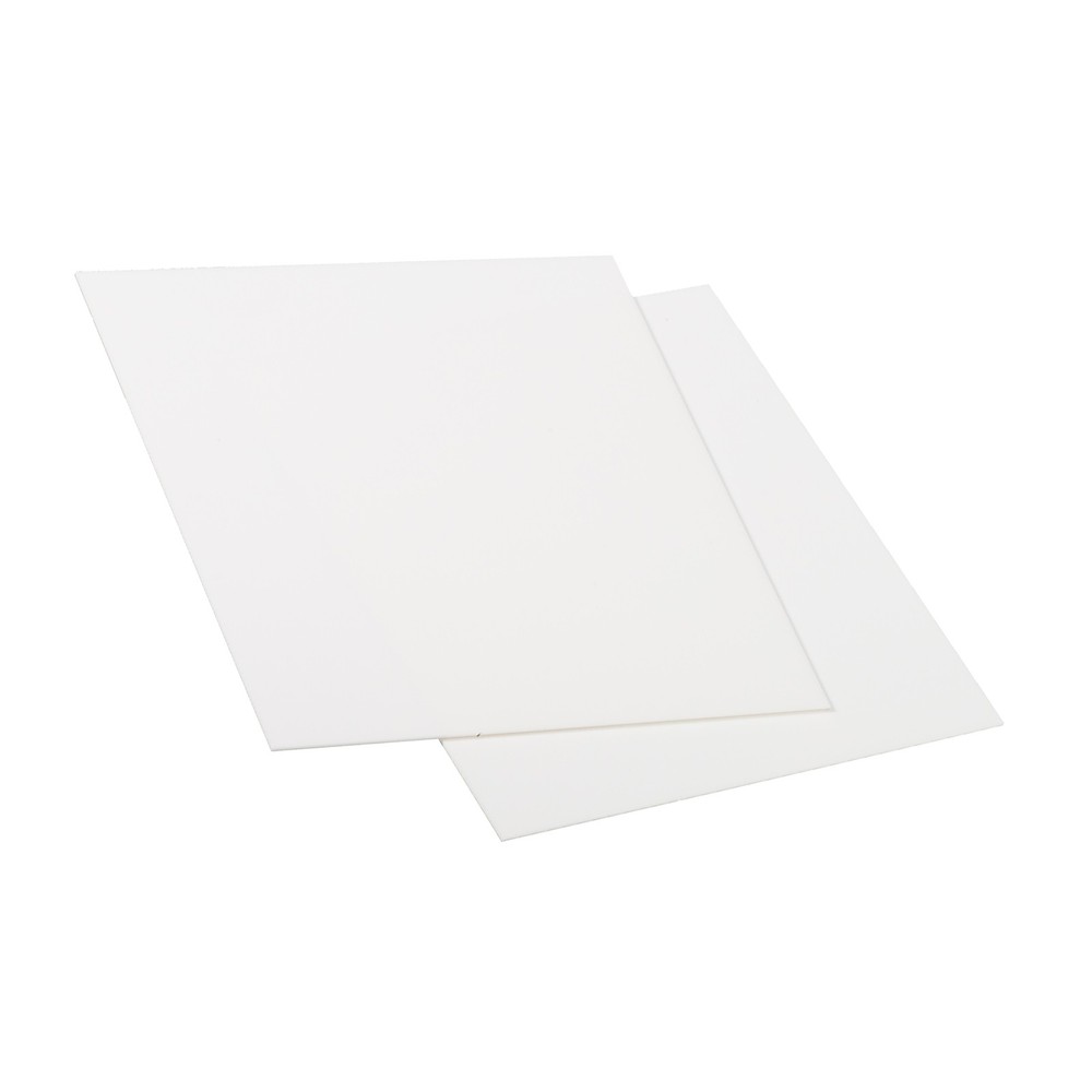 2Pcs 100x100x1mm Alumina Ceramic Sheet Square Cooling Pad