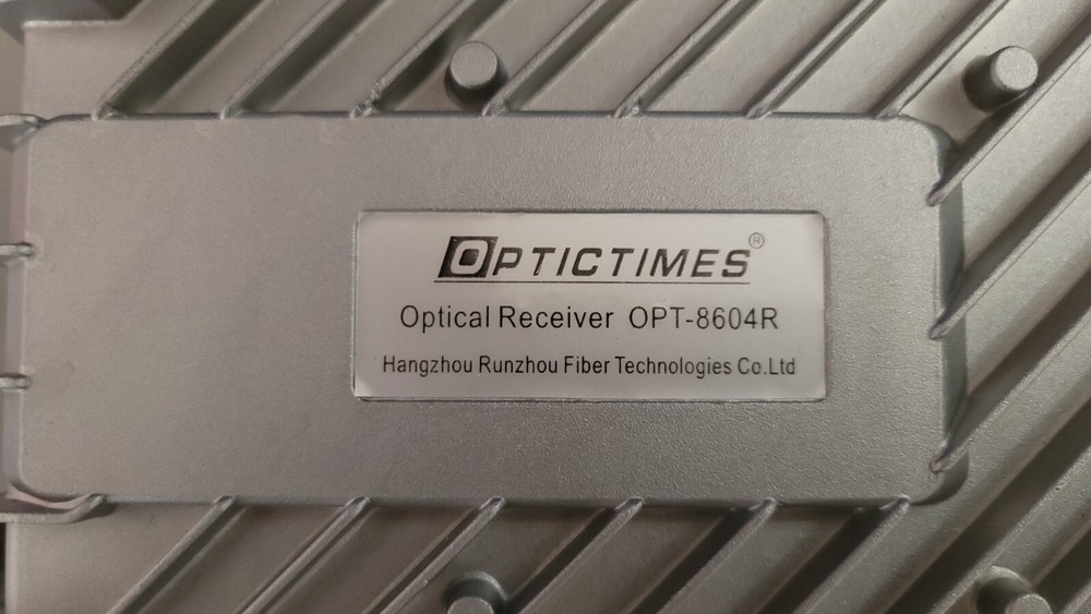 Optical Receiver OPT- 8604r Opticaltimes Optical Node Fiber Technologies