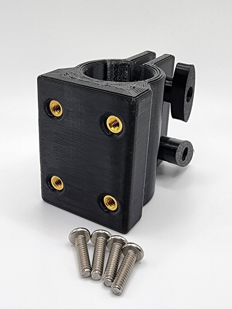 Pole Mount for RAM C/D ball AMPS pattern - 1-1/4" Pole Diameter