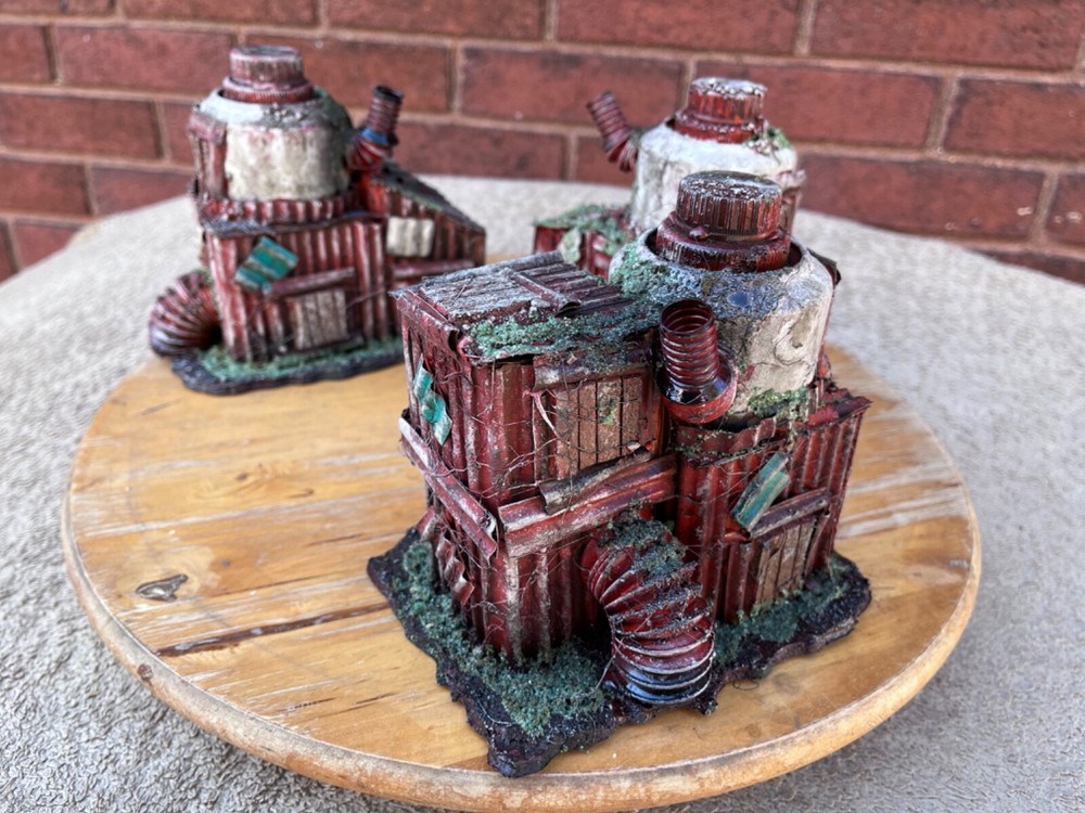 Sci-Fi Terrain pieces .24 – Tabletop Gaming scratch built.