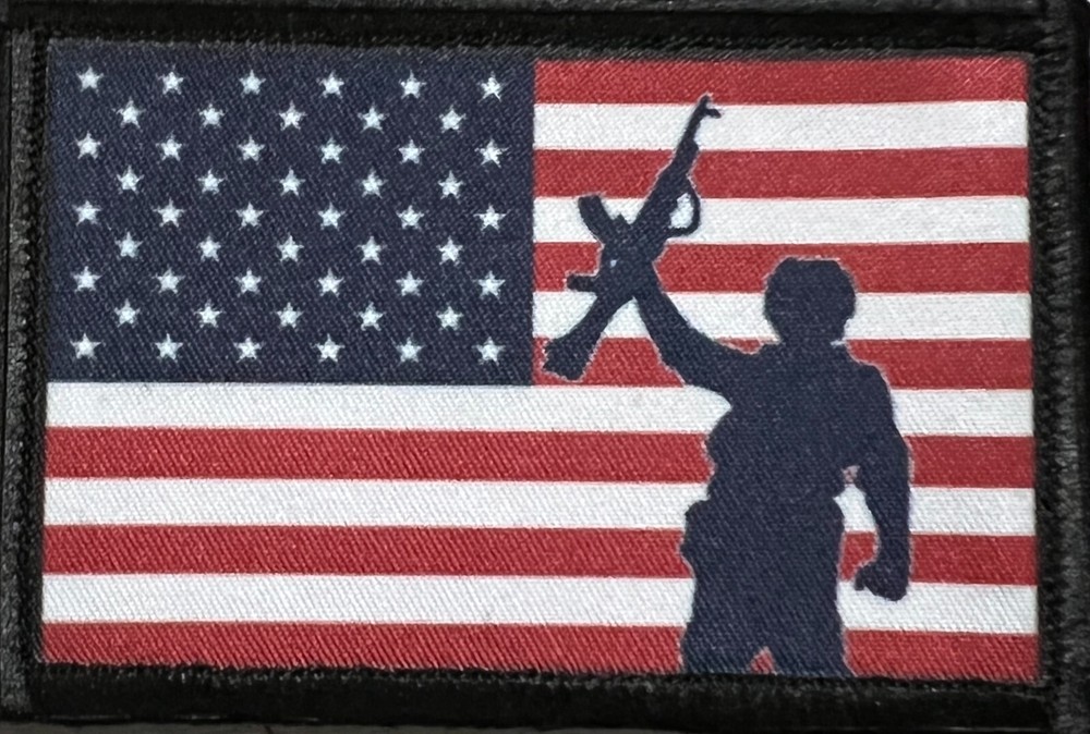 Here I Am Send Me Morale Patch | Isaiah 6:8 Bible verse patch | Hook and Loop