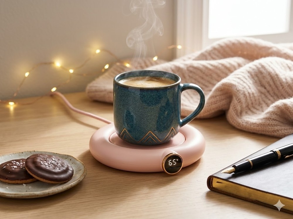 Coffee Mug Warmer Warm Coaster Smart Heating Cup Thermal Insulation Constant Tem