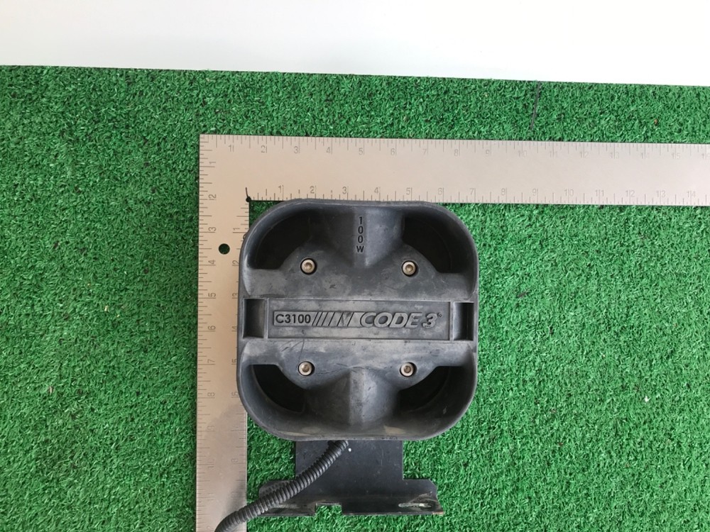 Code 3 C3100 100 Watt Siren Speaker only with Bracket  #4
