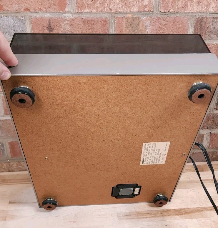 Fisher MT- 6118 Semi Automatic Turntable Record Player Tested Working