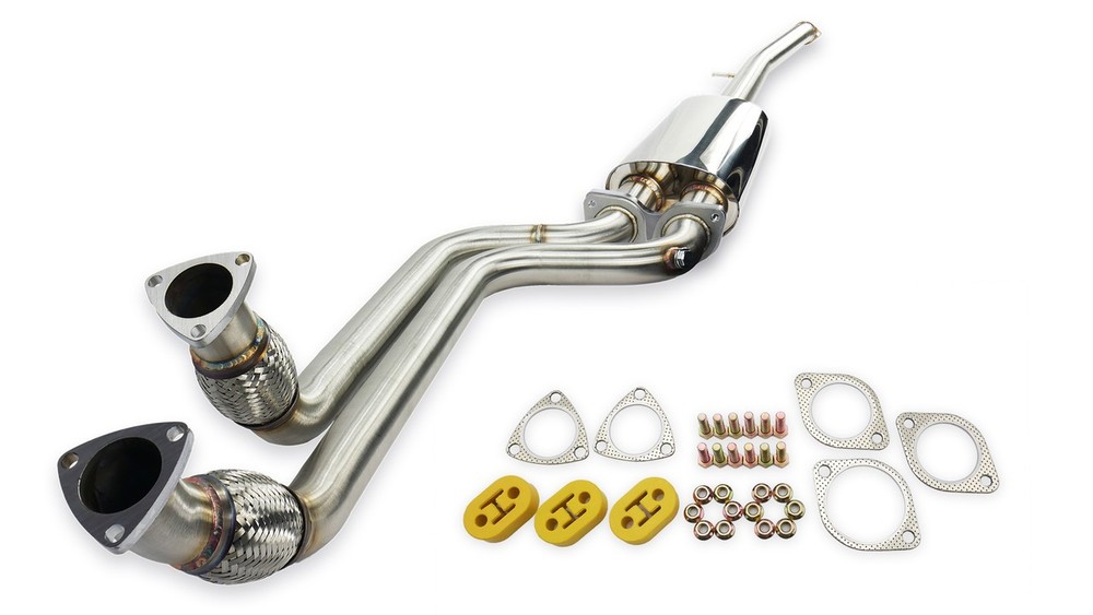 ISR Performance Series II - Resonated Mid Section Only fitting BMW E36