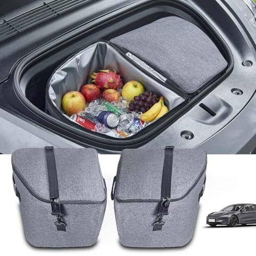 Tesla Model Y Frunk Cooler Organizer, Insulation Cooler Bag Front Trunk