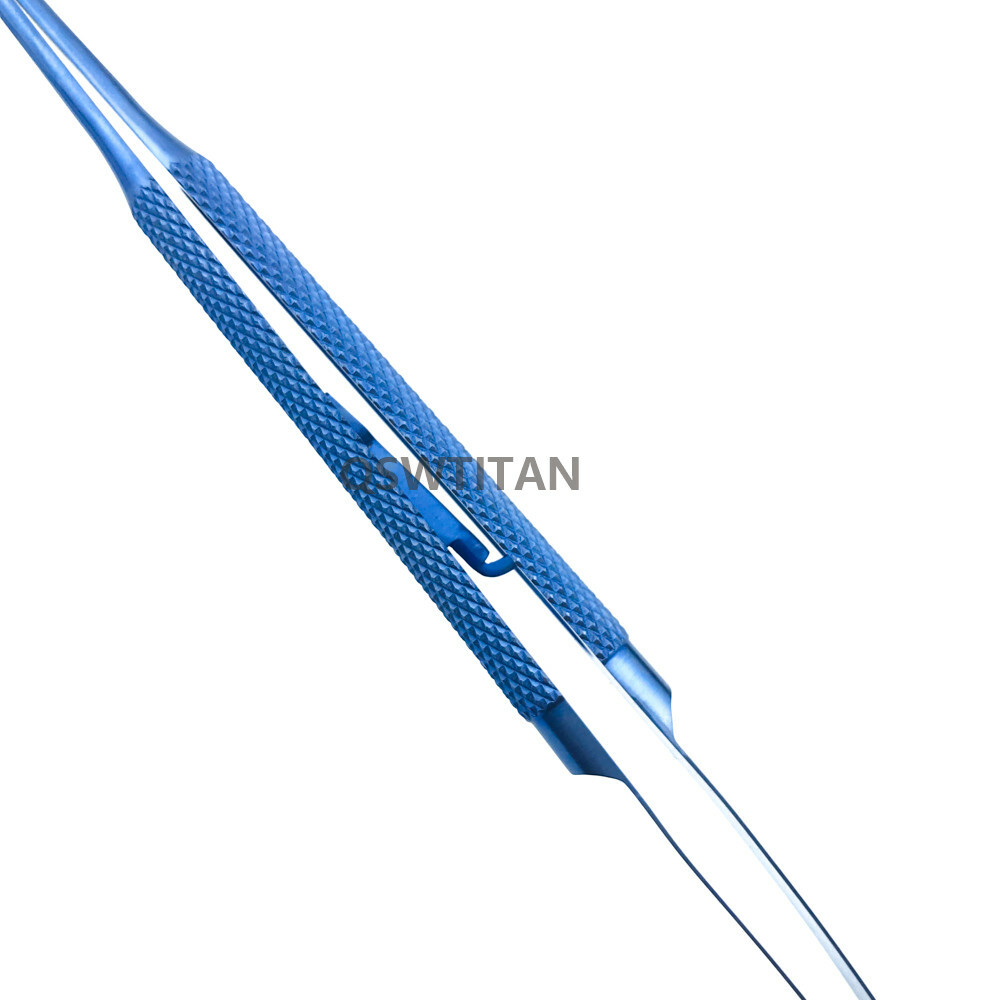 1pcs Titanium Barraquer Needle Holder With lock micro eye surgical instruments