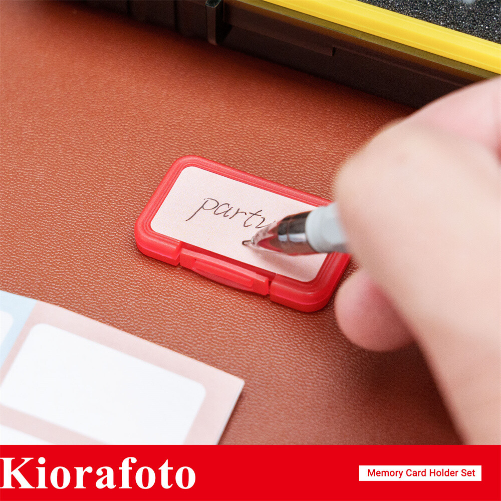 Clear Plastic Memory Card Case Holder Storage for 54 MicroSD Micro SD MSD TF