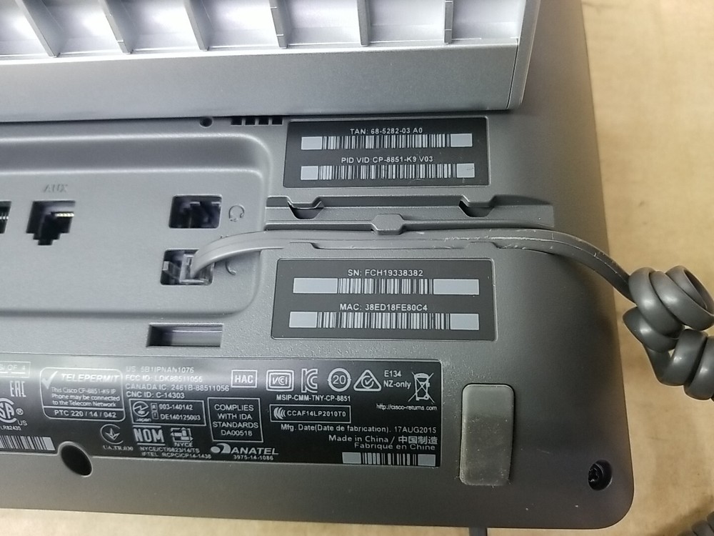NEW Cisco CP-8851 Model