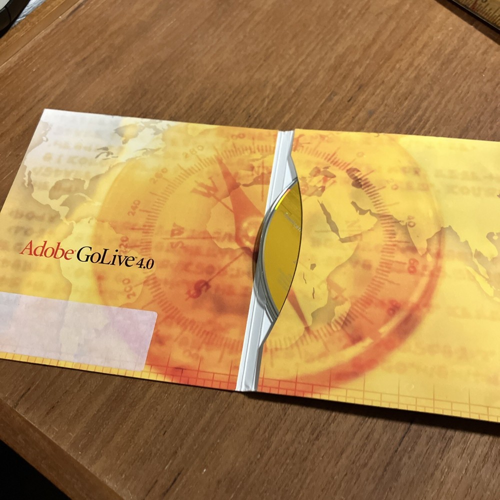 Adobe GoLive 4.0 For Macintosh W/ Serial