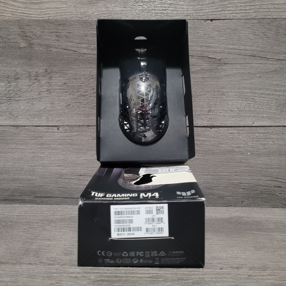 tuf gaming p307 m4 air gaming mouse black