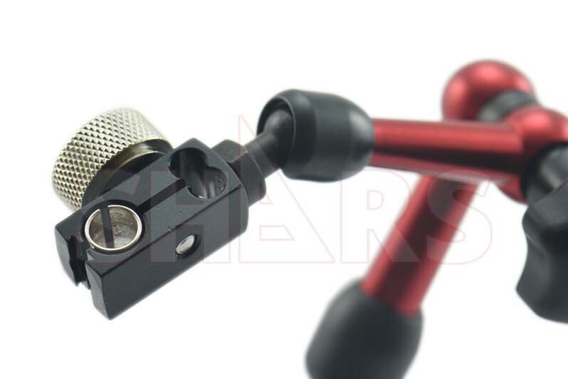 Shars Mini Magnetic Base with Fine Adjustment Base 66 LBS Magnetic Pull NEW P]