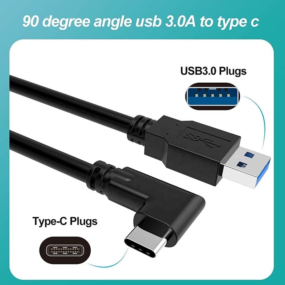Link Cable for Meta Quest Pro Oculus Quest 2 VR Type C-A PC Gaming Charger Cord