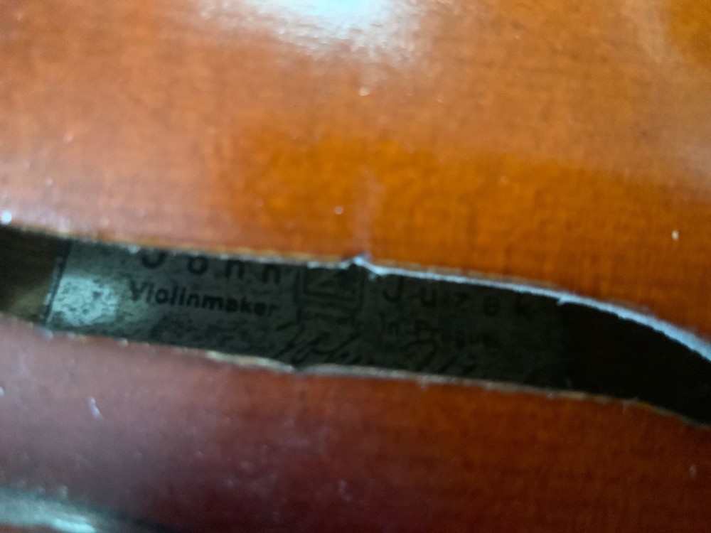 John Juzek Violin Vintage