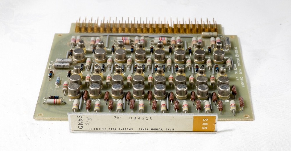 Vintage 1960's Mainframe Computer Module Cards SDS Scientific Data Systems
