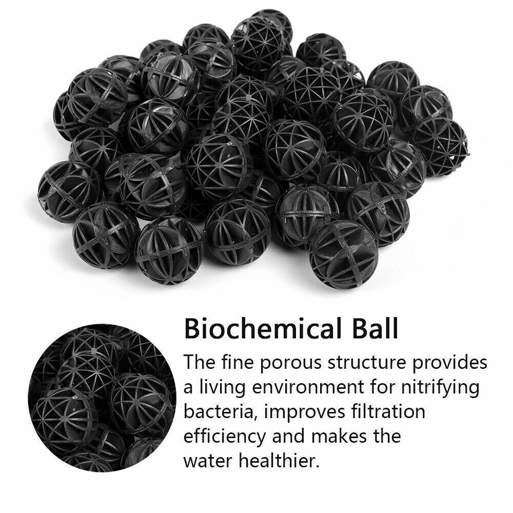 Bio Balls Mesh Bag Filter Media 5set