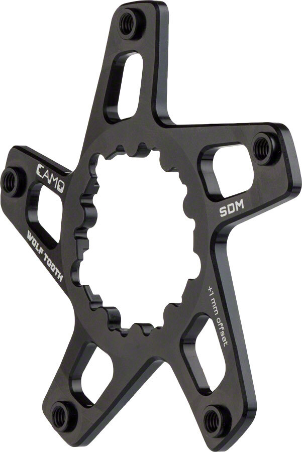 Wolf Tooth CAMO Direct Mount Reverse Dish Spider P2 for 58mm Chainline +4mm