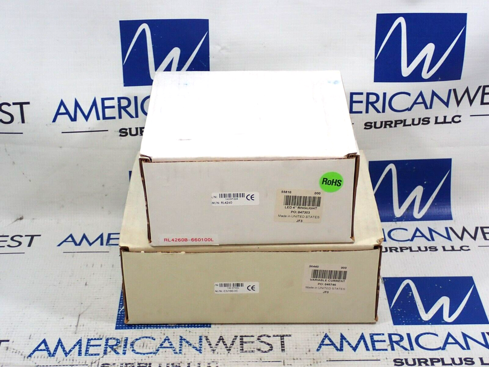 Advanced Illumination RL4260 Ringlight + CS100-IC Variable Current Controller