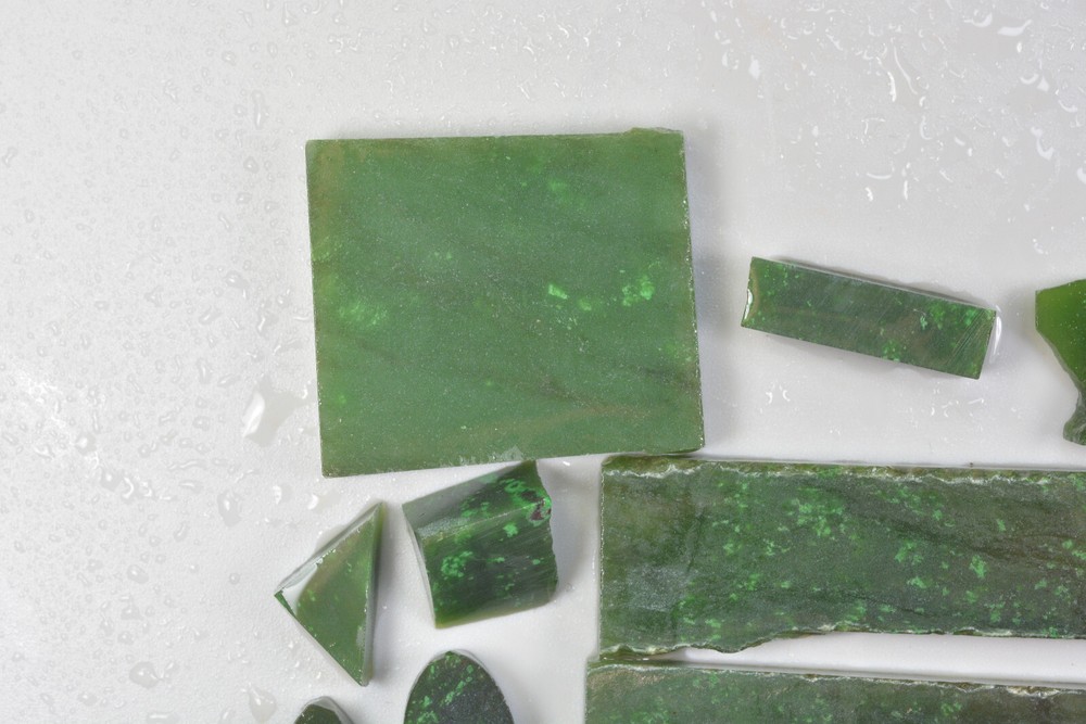 Nephrite Jade Chrome Spot B.C. Canada 158 grams