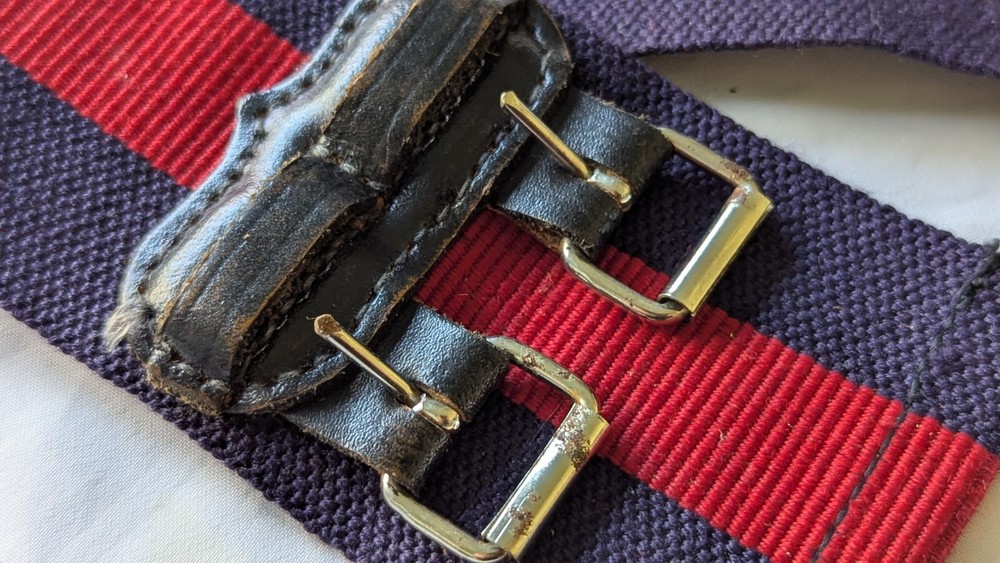 Original British Army Grenadier Guards Stable Belt Size Medium