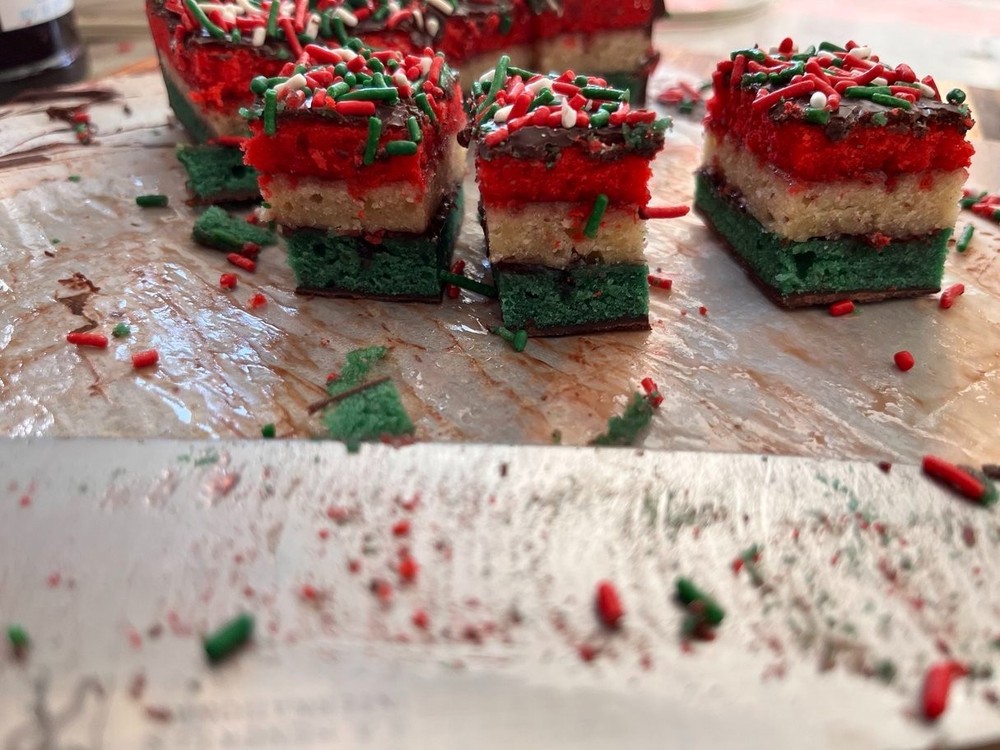 Authentic Italian Rainbow Cookies * Multiple Sizes & Variations Available