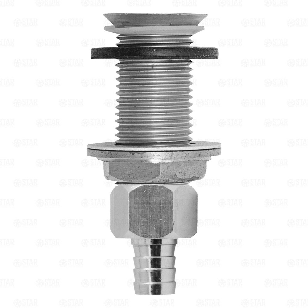 4" Kegerator Drip Tray Drain Kit + 3' Hose Assembly 7/8" (1/2" NPT) Threads