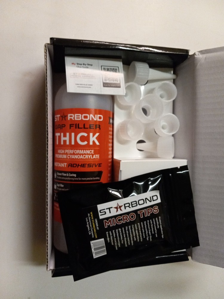 Starbond EM-2000 Thick Premium CA Glue Kit SEE DESCRIPTION