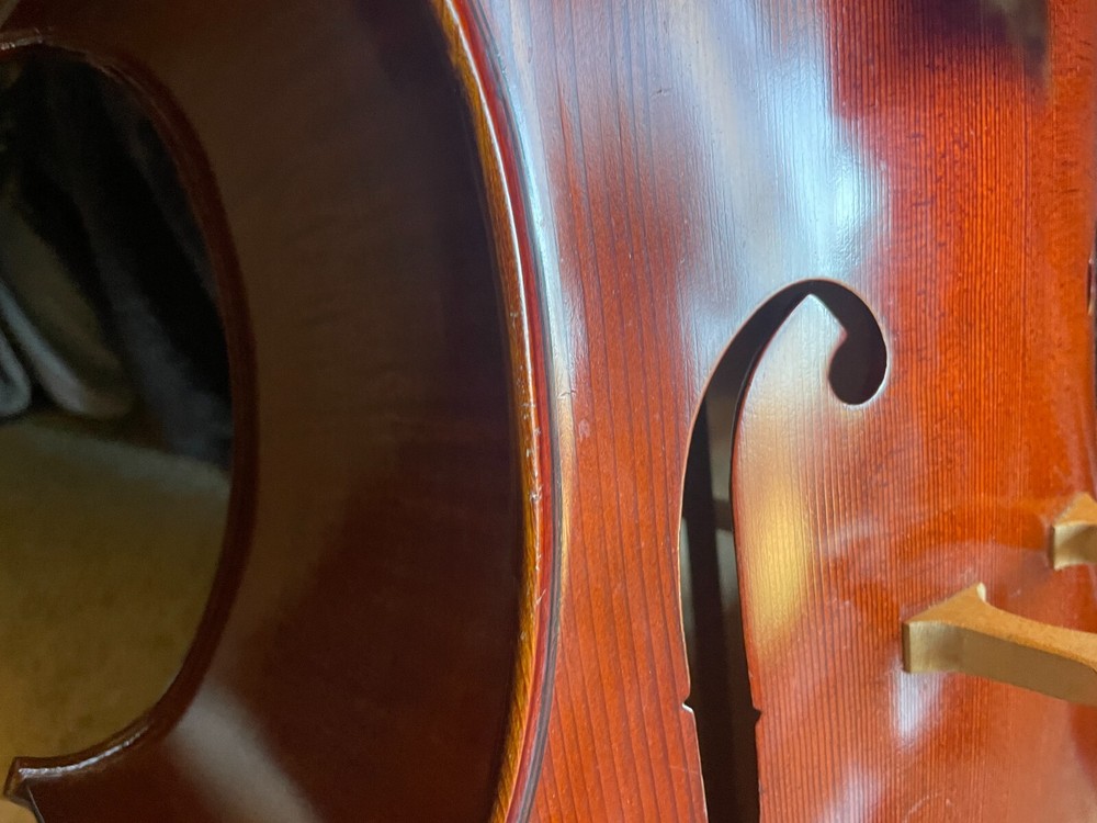 Full Sized Used 4/4 Bulgarian Cello