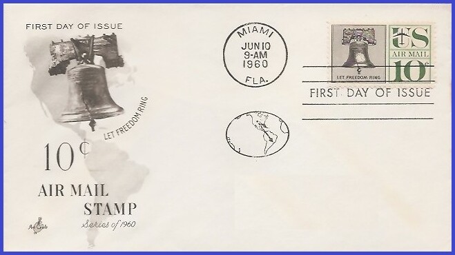 USA5 #C57 U/A ARTCRAFT FDC   Liberty Bell