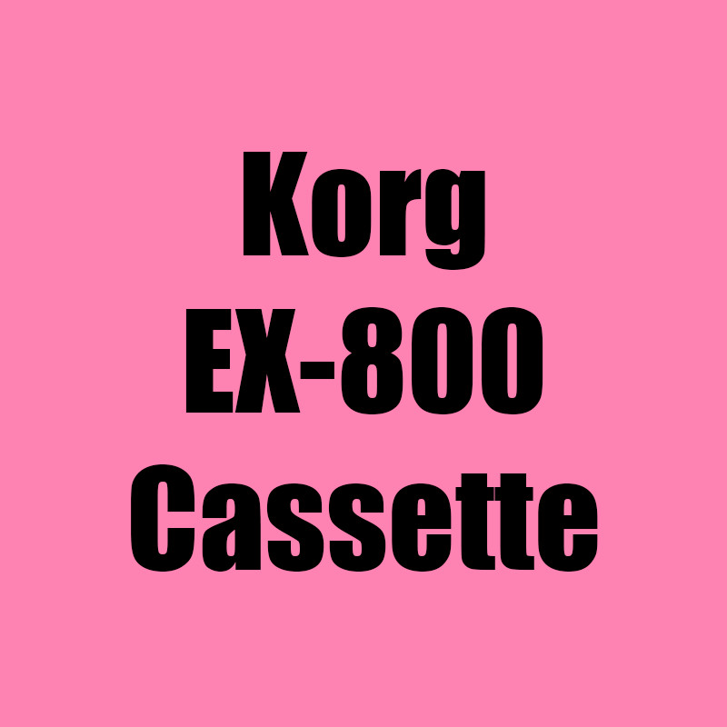 Korg EX-800 Data Recovery Cassette
