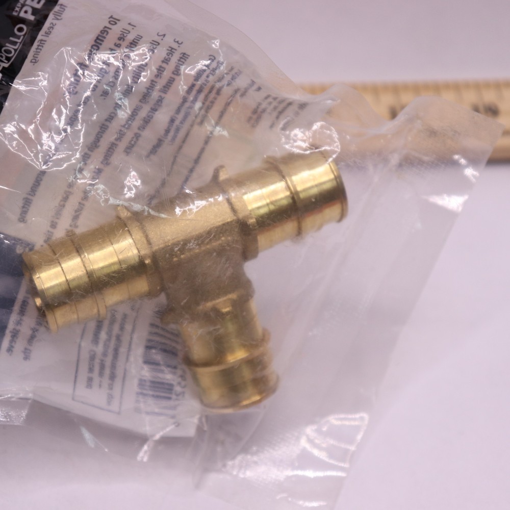 Apollo 3/4 in. Brass PEX-A Barb Tee Fitting