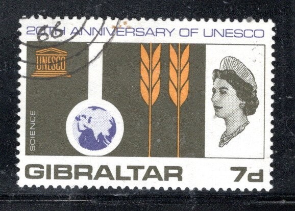 BRITISH GIBRALTAR STAMPS  USED LOT 68408