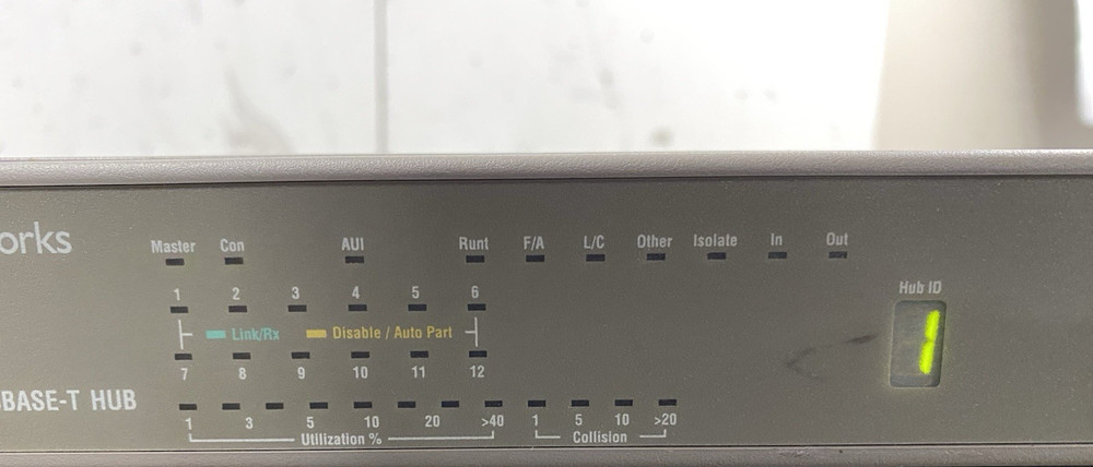 Bay Networks Baystack 152 12-Port 10Base-T Hub