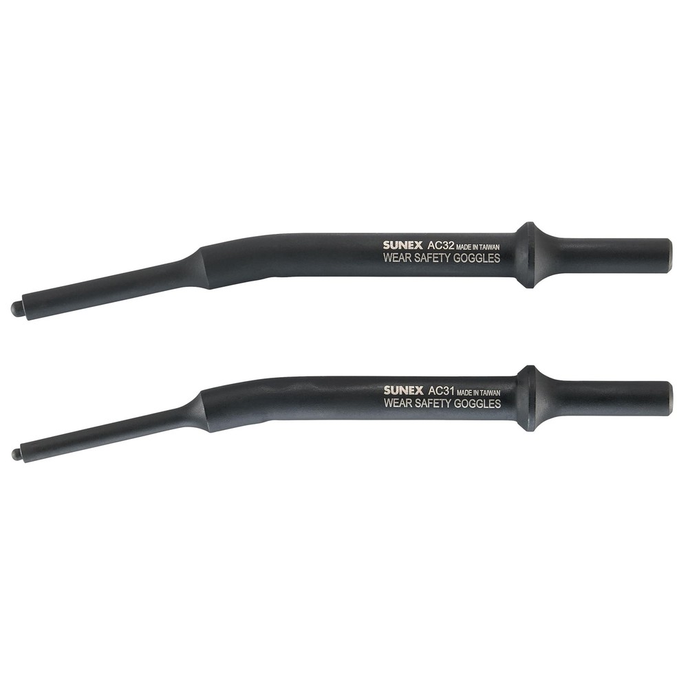 SUNEX TOOLS ACS2 Air Hammer Chisel Hinge Pin Driver Set, 2-Piece