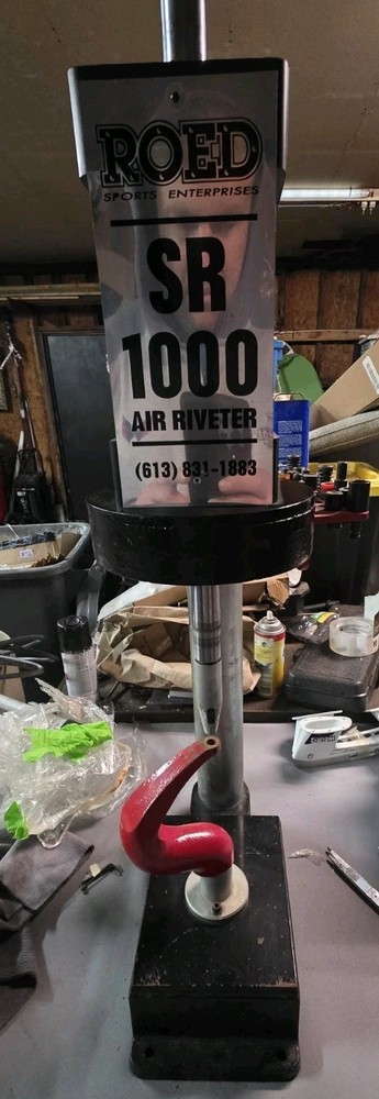 BLACK STONE Roed Sr1000 Air Riveter ice Skate/ Cobbler