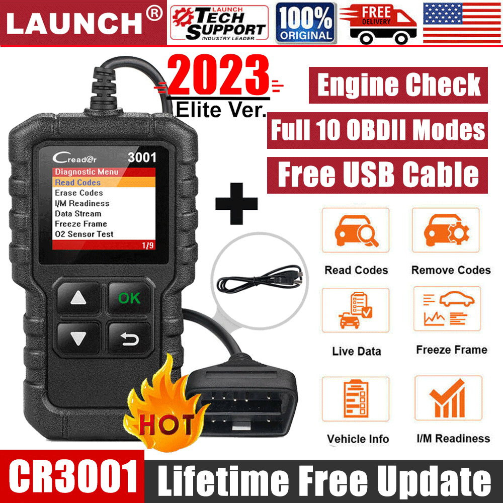 Automotive OBD2 Scanner OBD Code Reader Car Diagnostic Tool Check Engine Fault