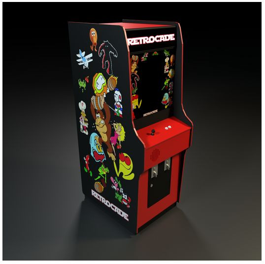 Multicade - MAME - Retrocade Side Art Graphics - Arcade Machine Graphics