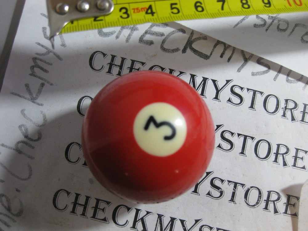 VINTAGE #3 BILLIARD BALL GENTLY USED