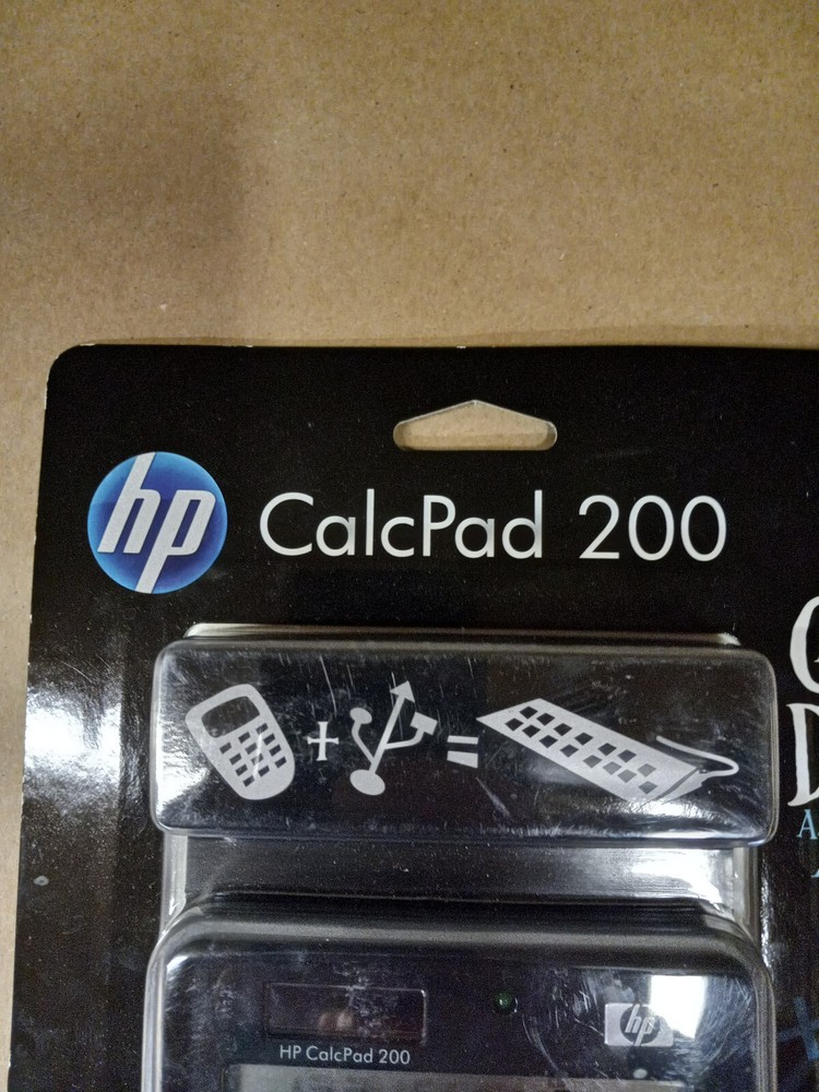 Vintage Hewlett Packard CalcPad 200, New