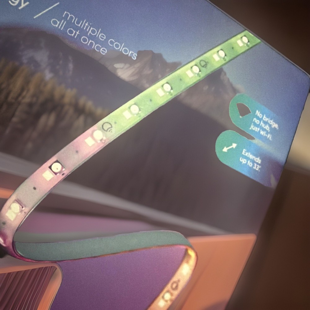 Lifx Smarter LED Lightstrip Polychrome Technology With Purchase A Free Gift ￼￼