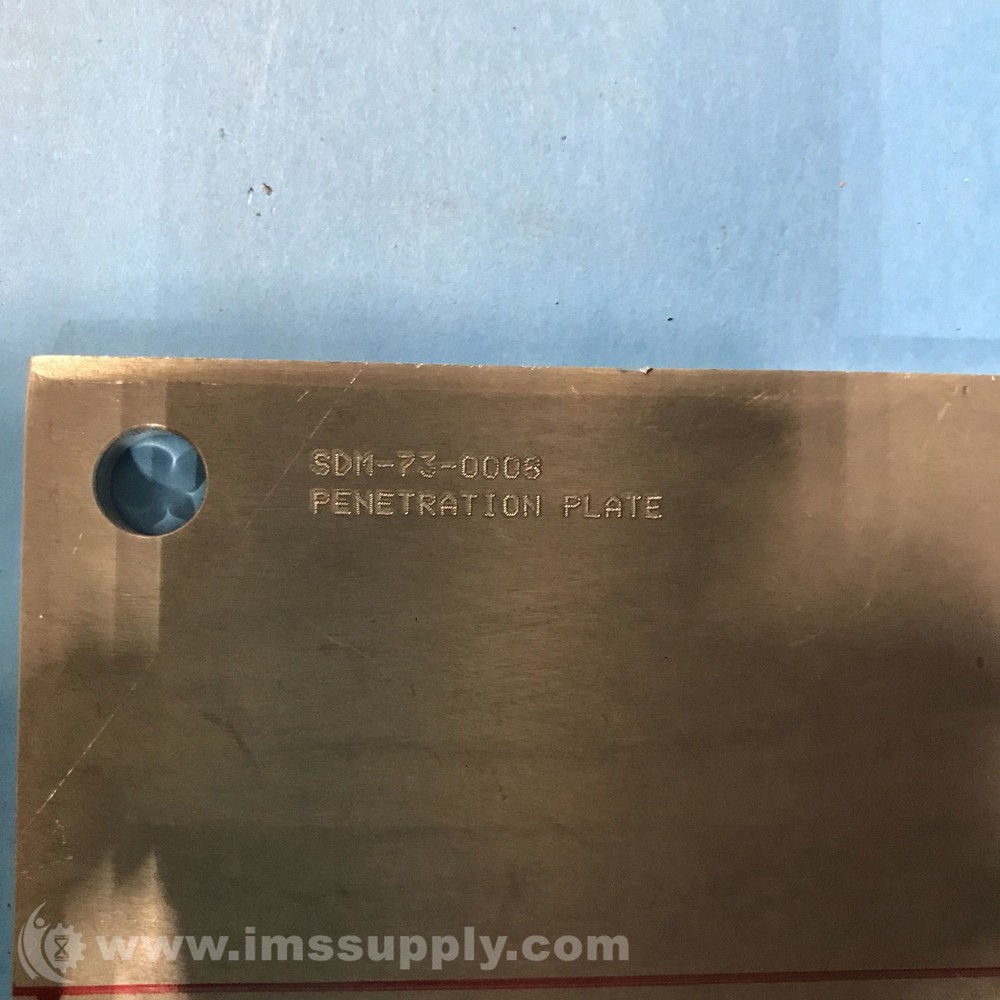 SDM-73-0006 Penetration Plate USIP
