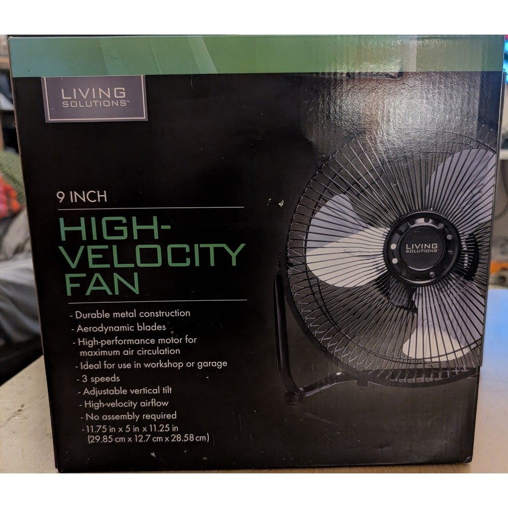 NIB 9 Inch High Velocity Fan