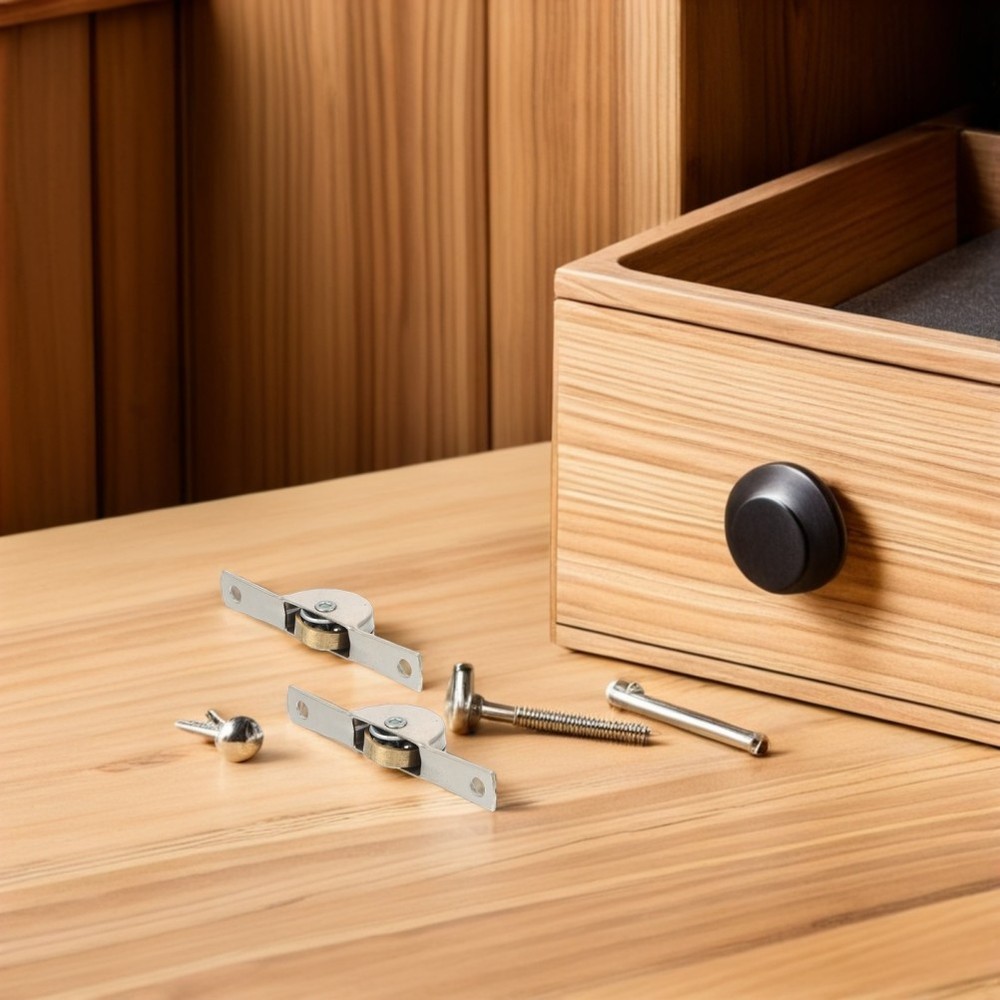 10 Pcs Sliding Door Replacement Rollers Cabinets Doors Pulleys Window