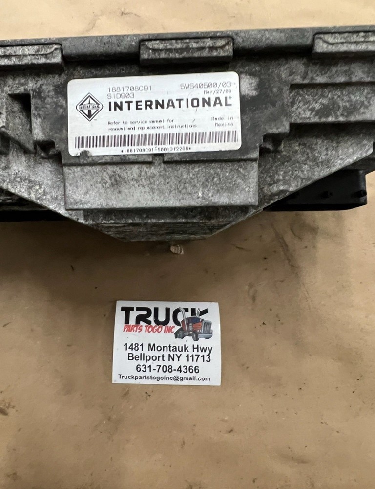 INTERNATIONAL MAXXFORCE 7 ENGINE CONTROL MODULE ECM ECU 1881708C91 USED