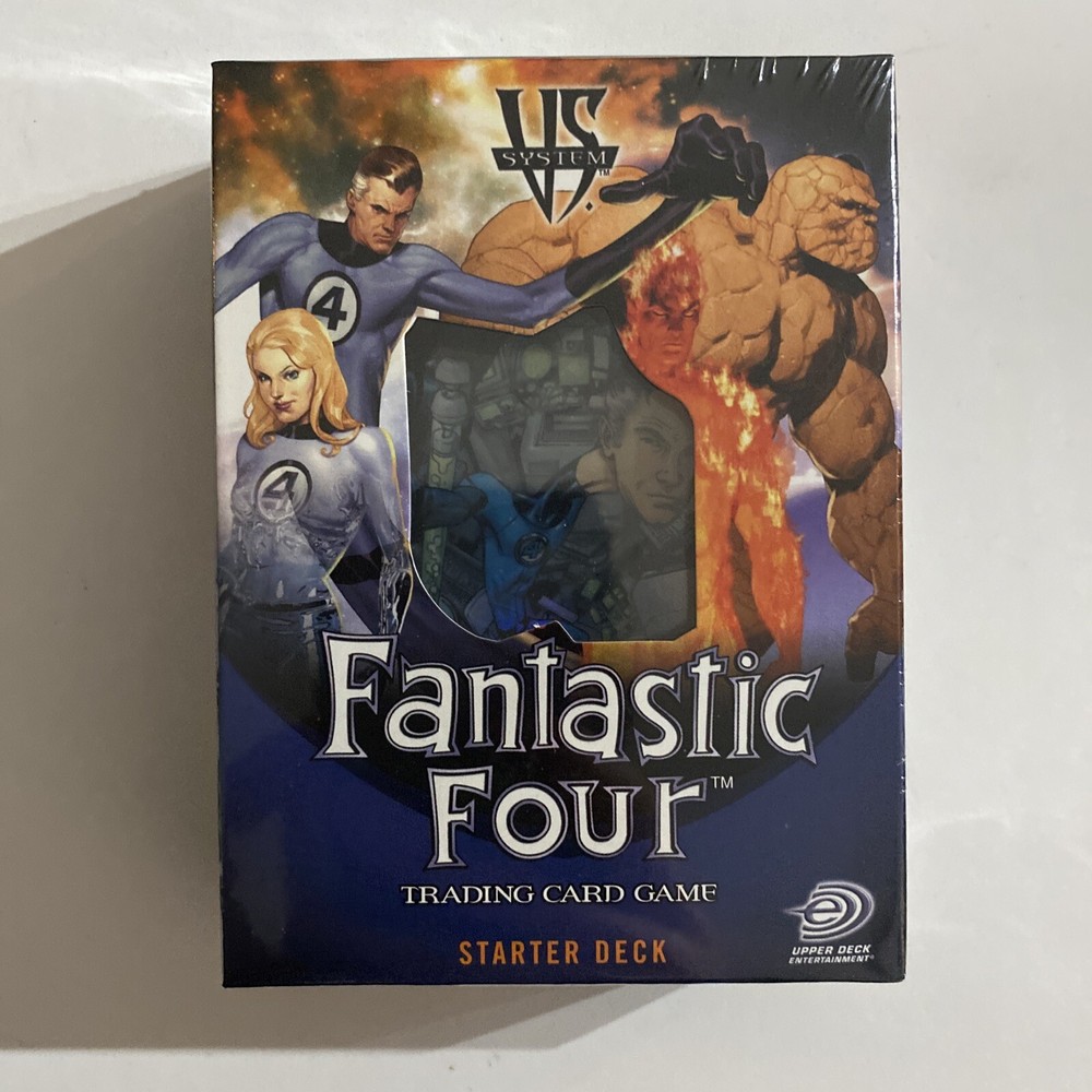 Fantastic Four TCG CCG Starter Deck Marvel VS. System Vs UDE New & Sealed!