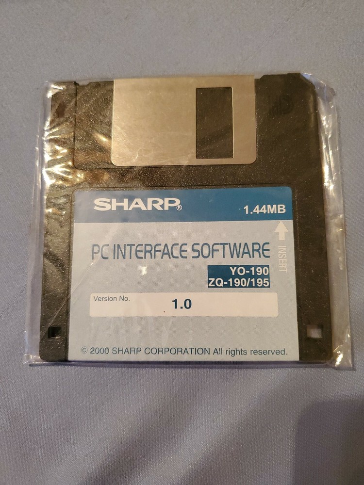 NEW SHARP PC Interface Software Version 1.0