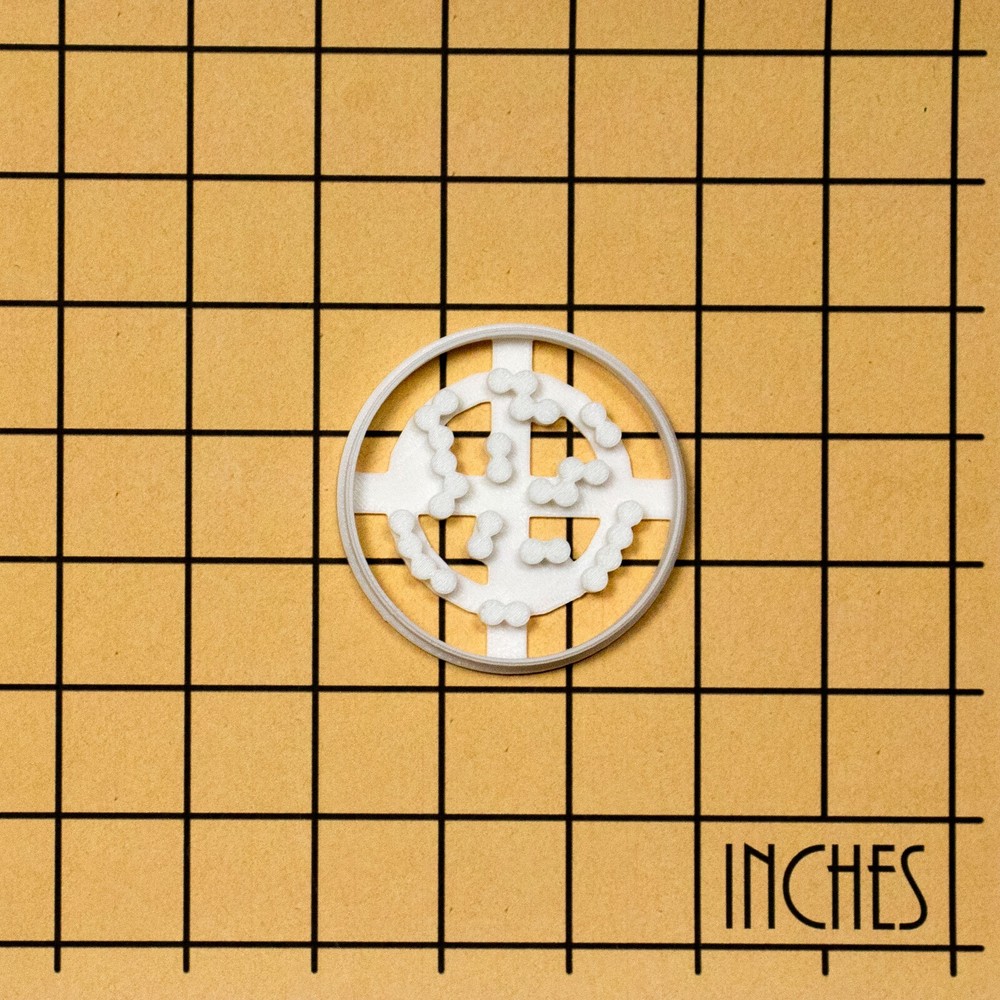 Coccus Bacteria Cookie Cutter - Microbiology Bacterial laboratory science cocci