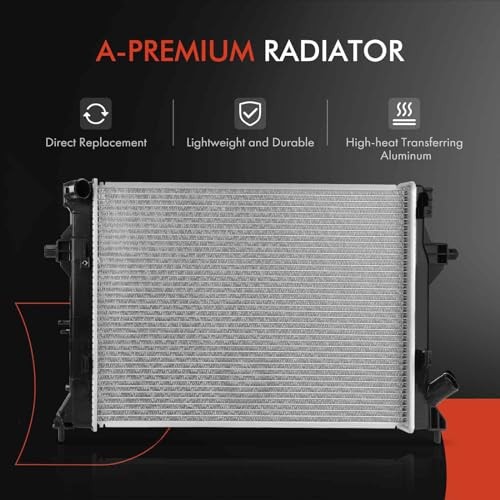 Engine Coolant Radiator Assembly Compatible with Kia - 2019-2023 - Forte L4